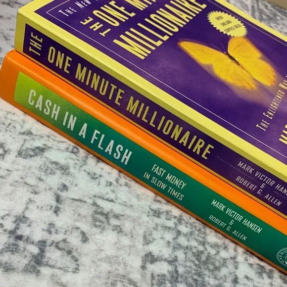 The One Minute Millionaire and Cash in a Flash Book Set- Mark Victor Hansen - Picture 6 of 6